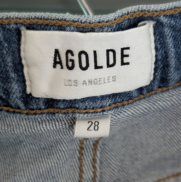 Agolde Los Angeles Light Blue Jeans Sz 28 - Picture 3 of 16